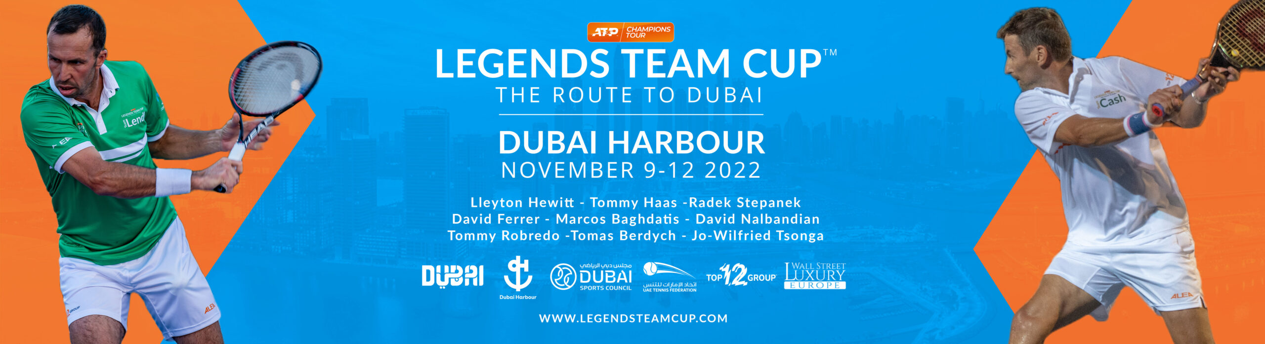 Tennis World Stars, Superyachts and a Spectacular Venue. The Legends Are on Their Way to Dubai